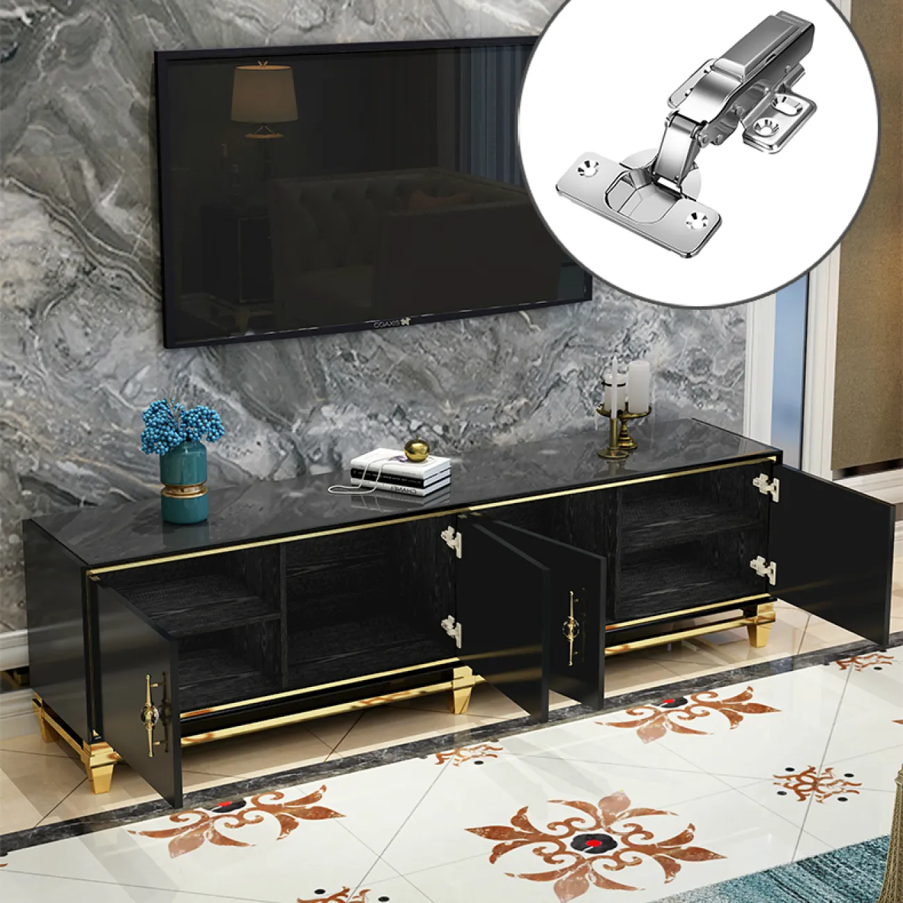 Дизайнерская тумба под TV - LaLume-TV00155