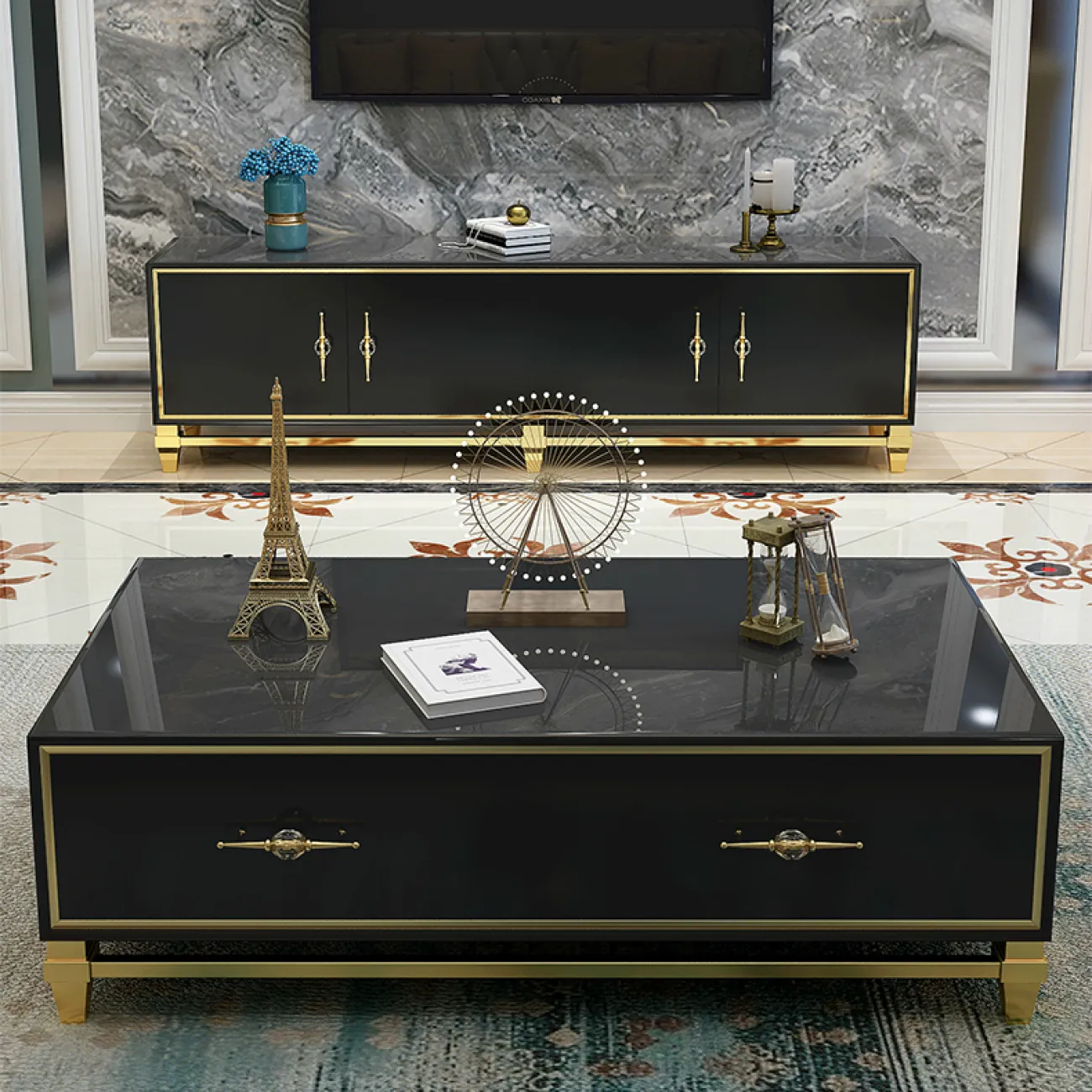 Дизайнерская тумба под TV - LaLume-TV00155