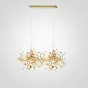 Люстра Tezani Argent Suspension Linear Gold 2 L80 от ImperiumLoft
