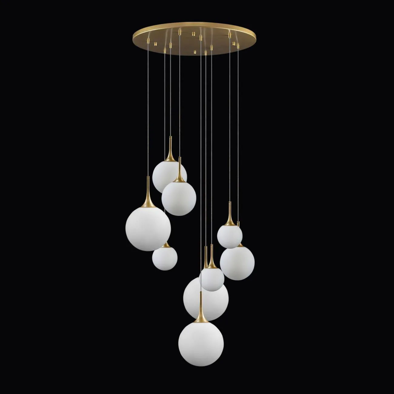 Люстра RH Whitley Chandelier Round 9 от LaLume