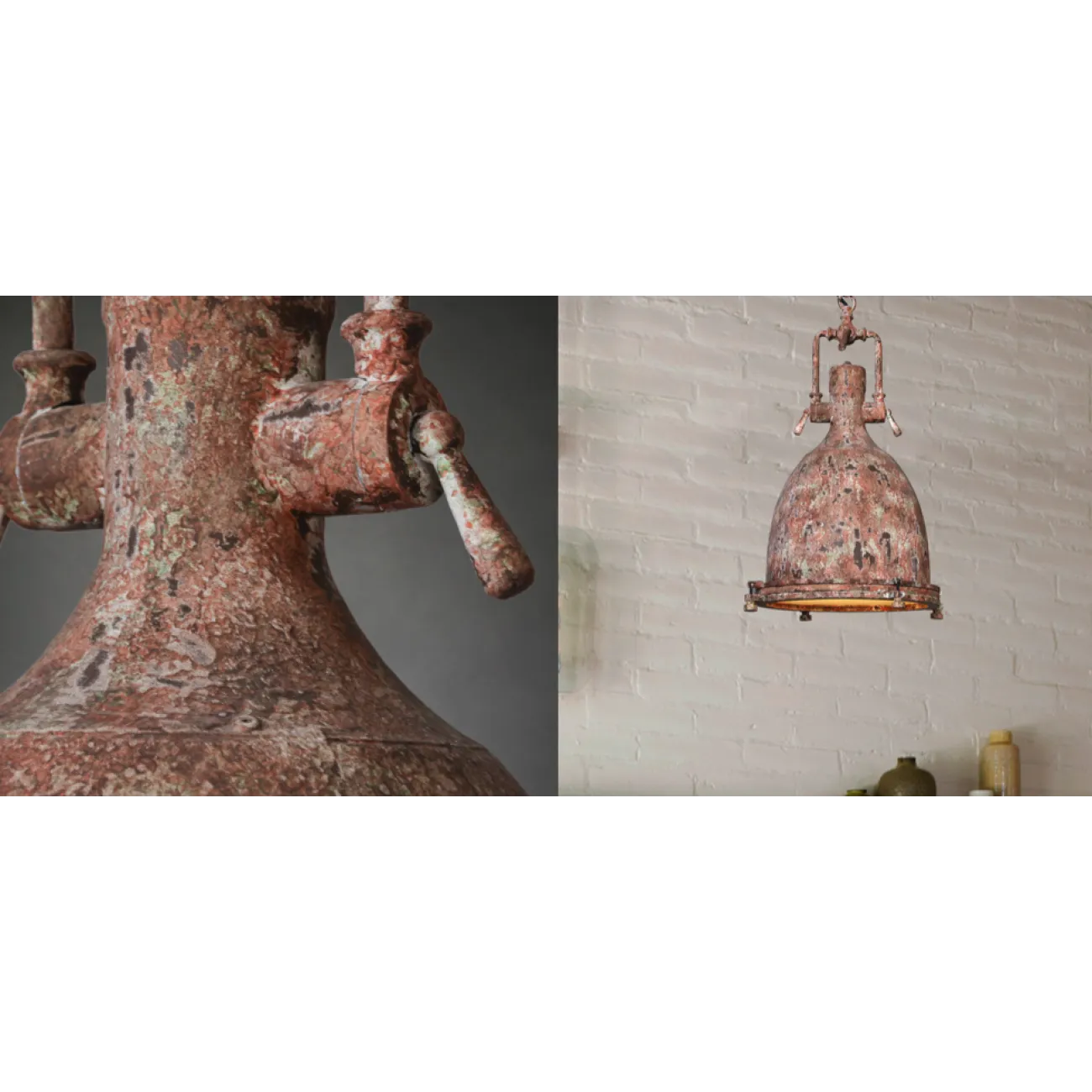 Светильник Copper Industrial Pendant Light Postapokalipsis от LaLume