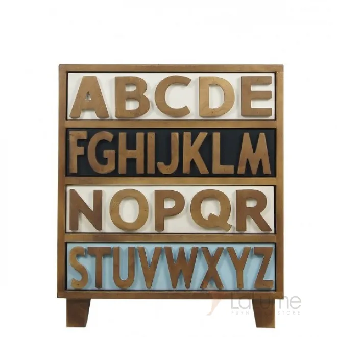Комод Alphabet Latin Little