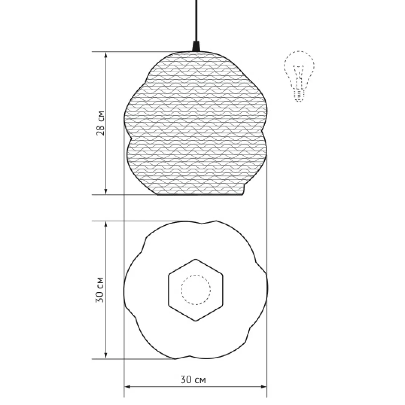 Подвесной светильник Garnet от LaLume