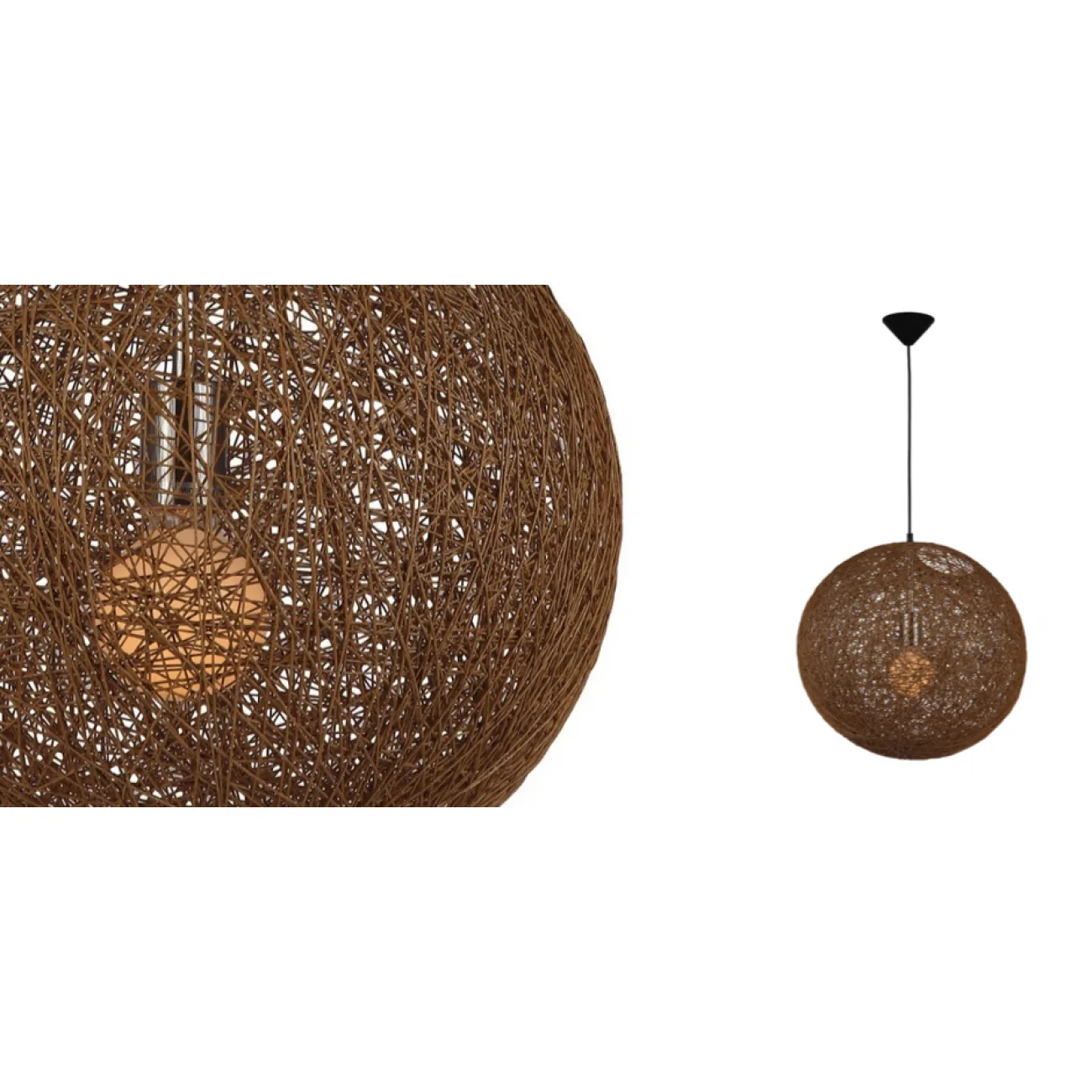 Подвесной светильник The Random Light Brown 40 designed by Bertjan Pot от LaLume