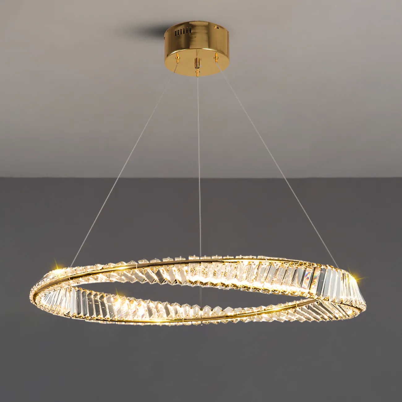 Подвесная люстра BERTOLDA X D60+100 от ImperiumLoft