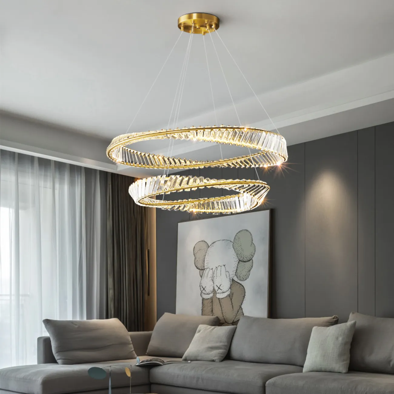 Подвесная люстра BERTOLDA X D80 от ImperiumLoft