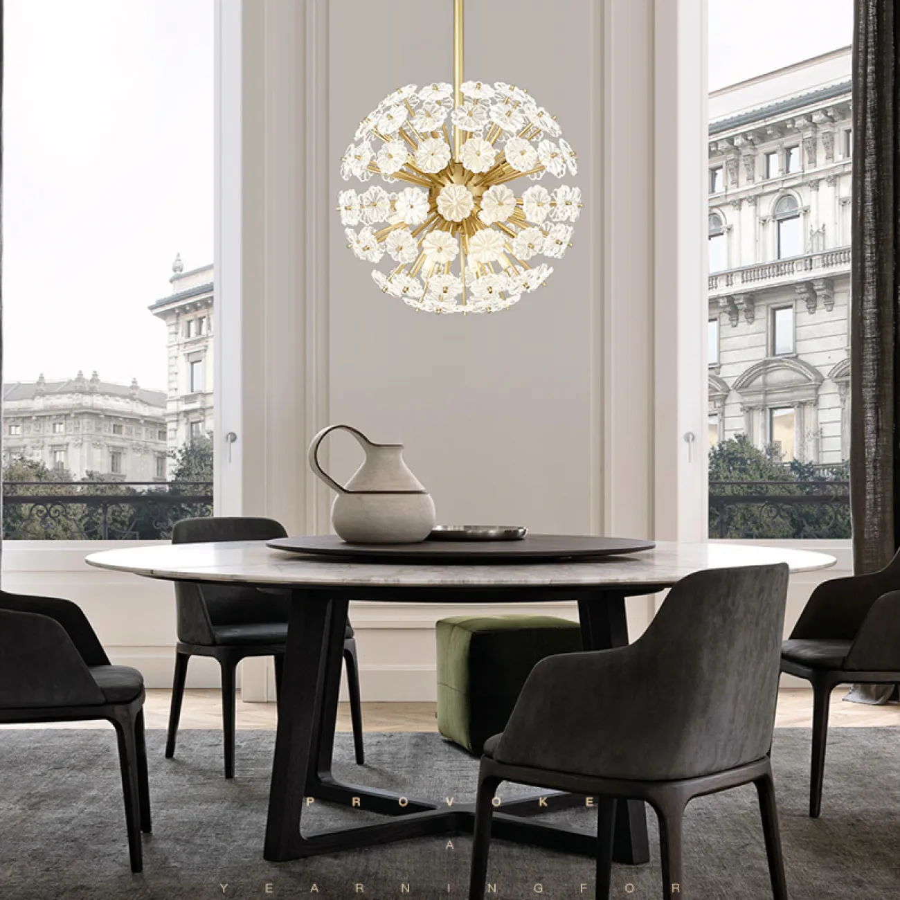 Потолочная люстра MOIRA BALL D48 от ImperiumLoft