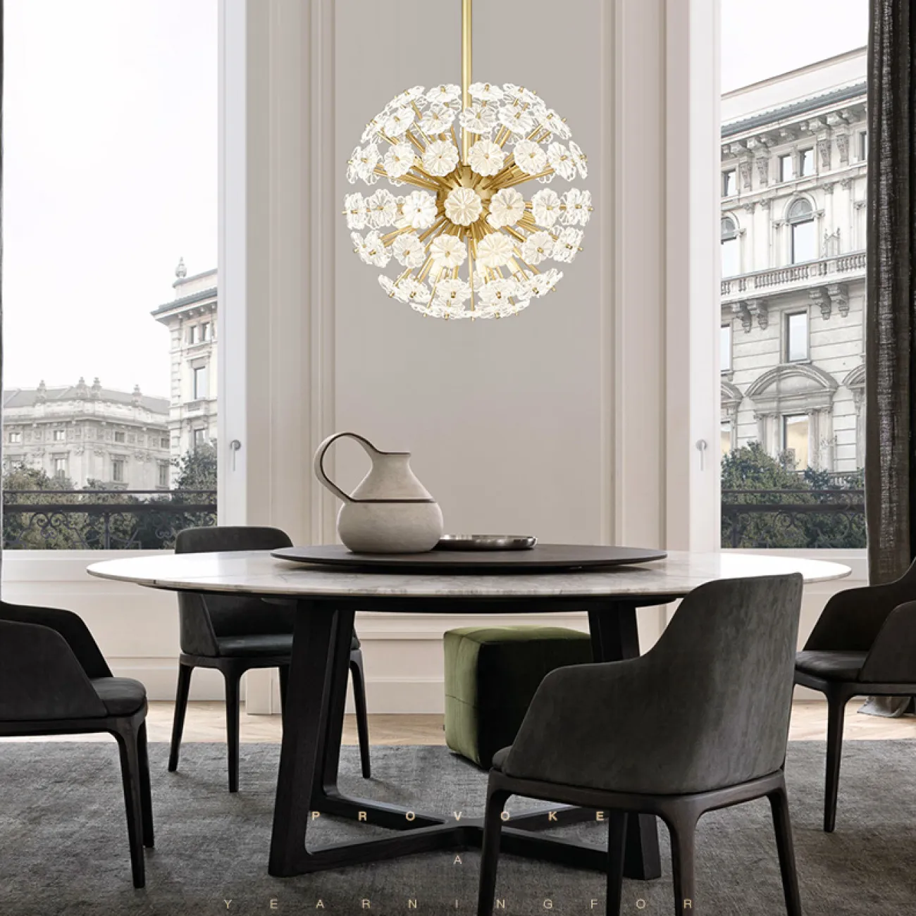 Потолочная люстра MOIRA BALL D60 от ImperiumLoft