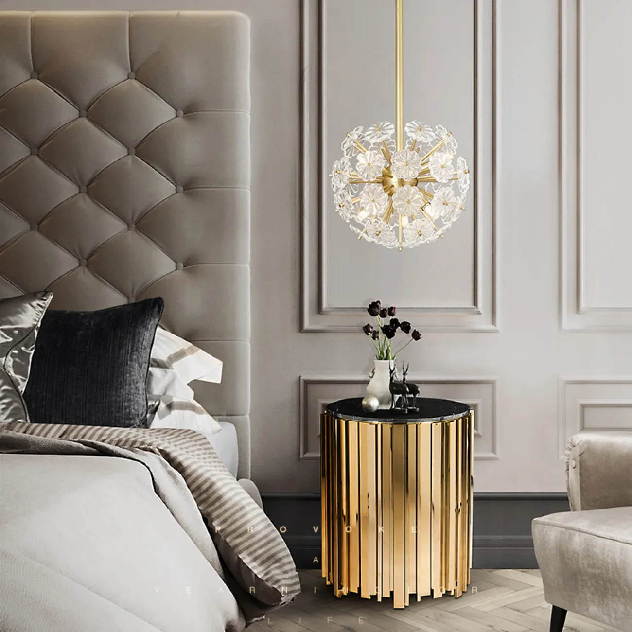 Потолочная люстра MOIRA BALL D48 от ImperiumLoft