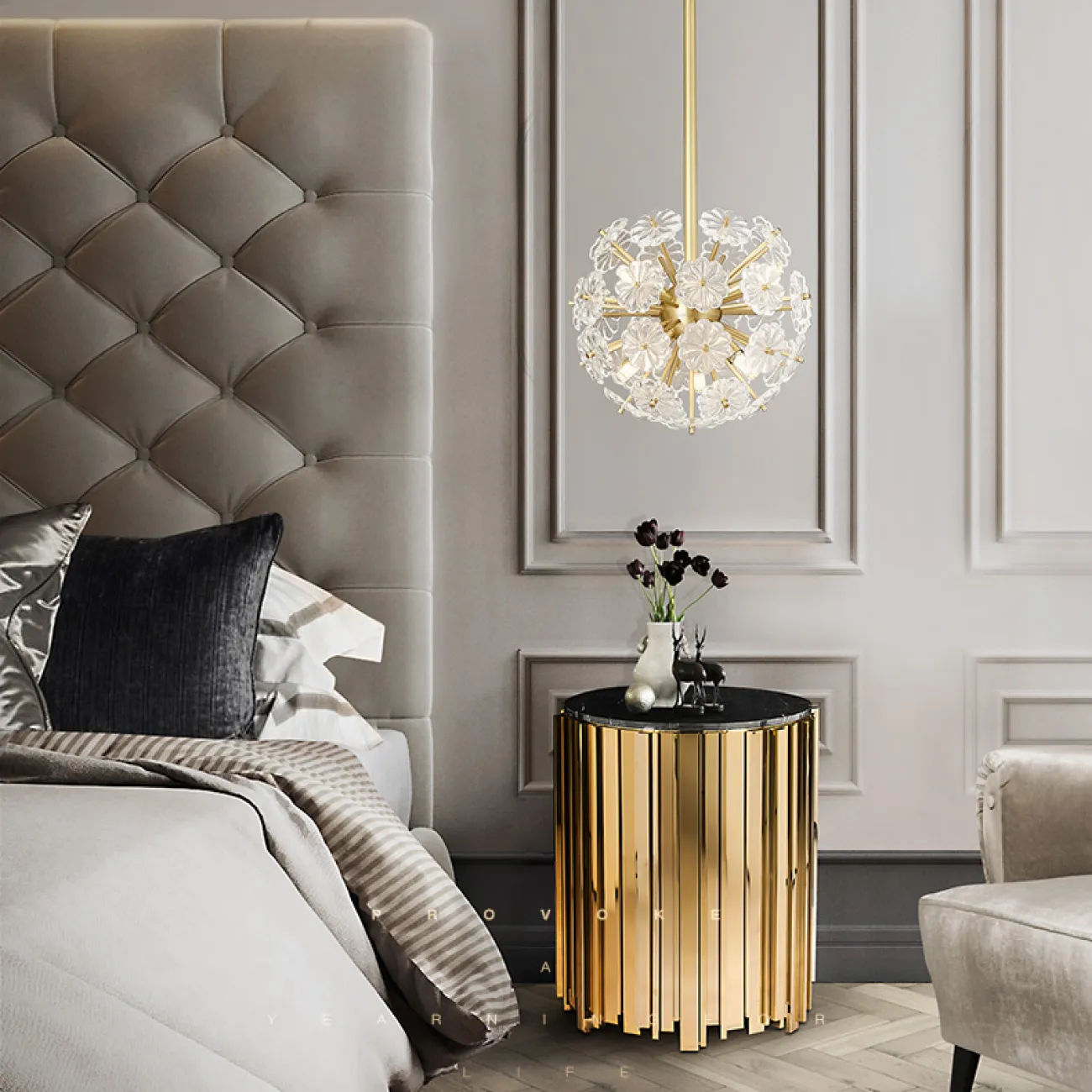 Потолочная люстра MOIRA BALL D60 от ImperiumLoft