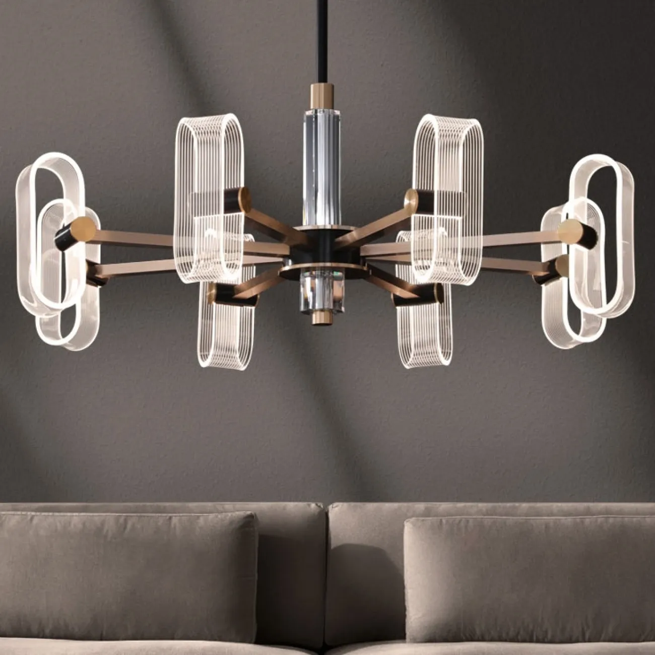 Люстра светодиодная SENSE B от ImperiumLoft