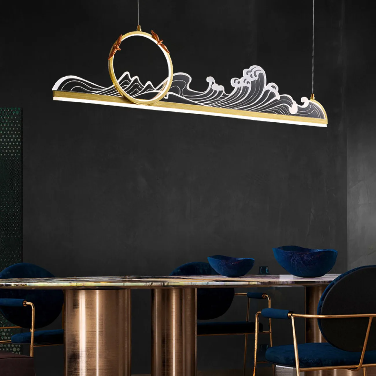 Подвесной светильник MARIBEL LONG A от ImperiumLoft Подвесной светильник MARIBEL LONG A от ImperiumLoft