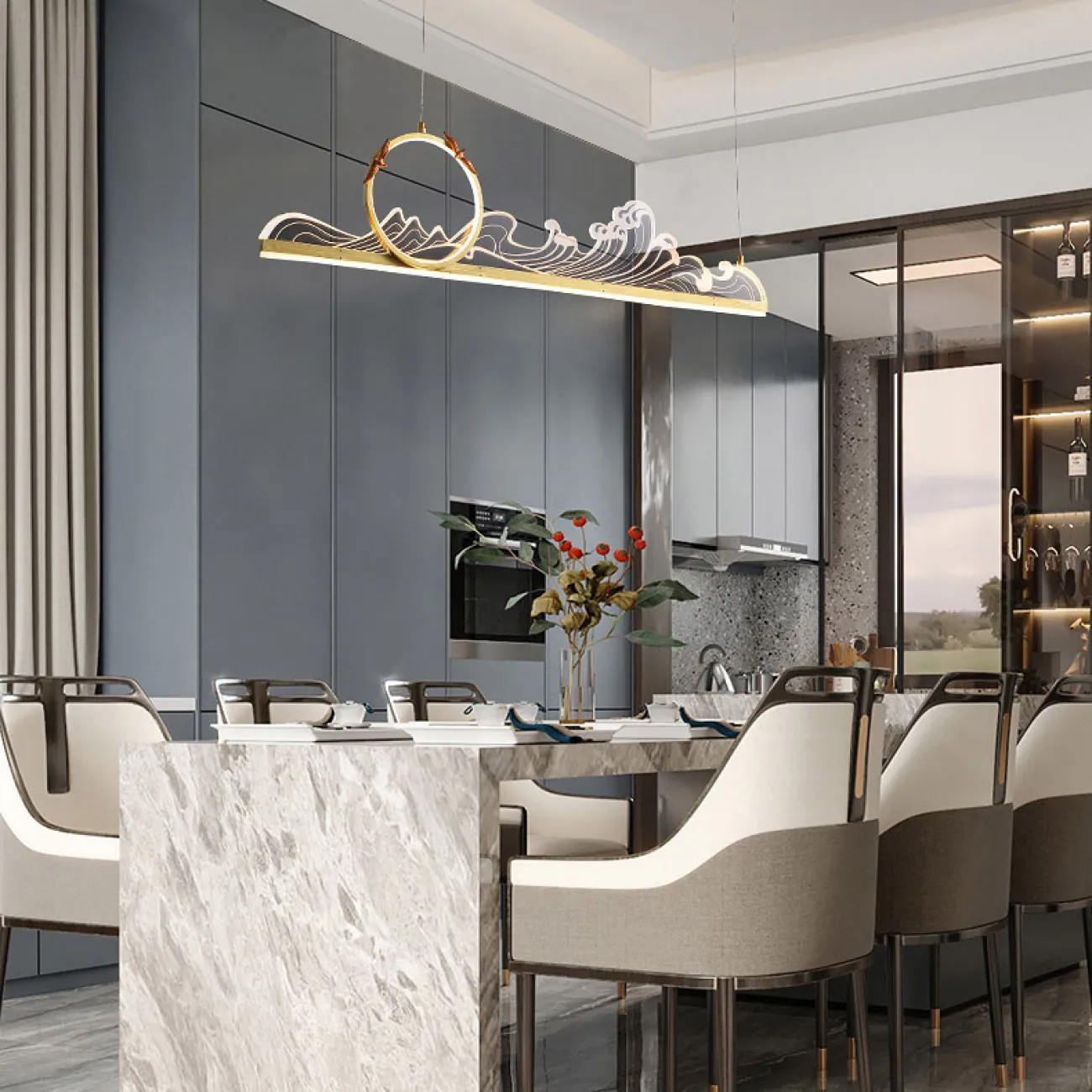 Подвесной светильник MARIBEL LONG A от ImperiumLoft Подвесной светильник MARIBEL LONG A от ImperiumLoft