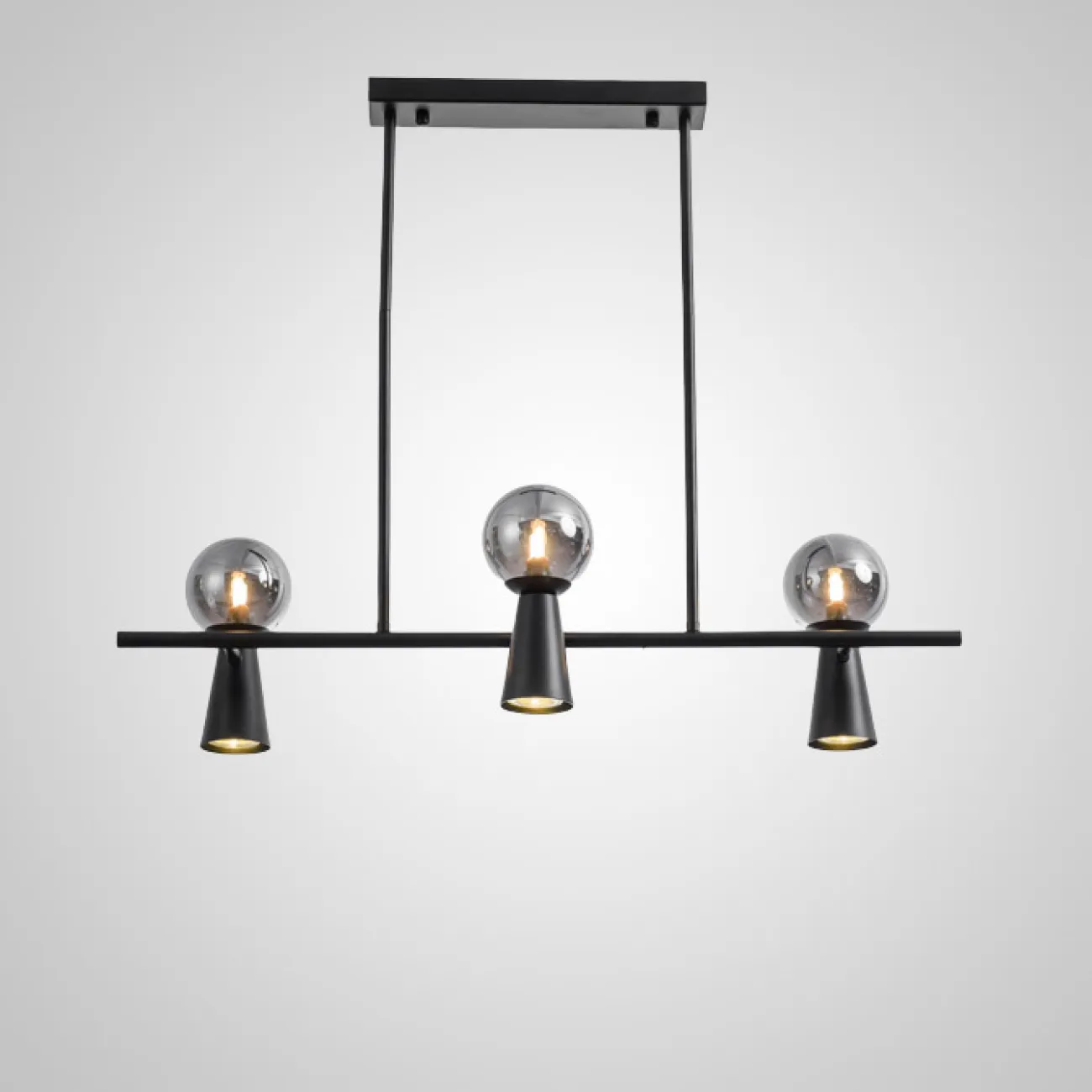 Потолочный светильник ABELINA LONG L10 Black White от ImperiumLoft