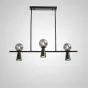 Потолочный светильник ABELINA LONG L6 Gold Grey от ImperiumLoft