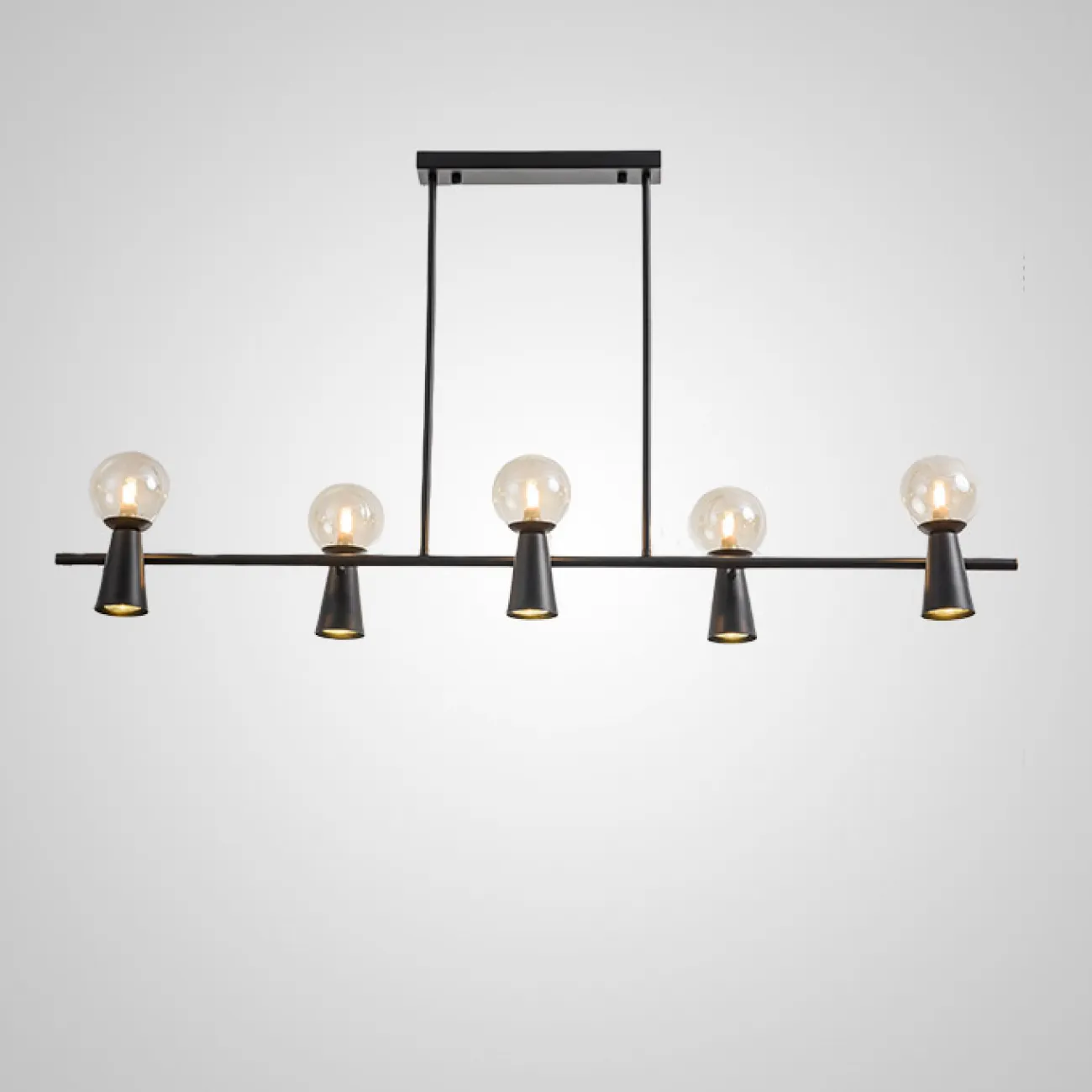 Потолочный светильник ABELINA LONG L6 Gold Grey от ImperiumLoft