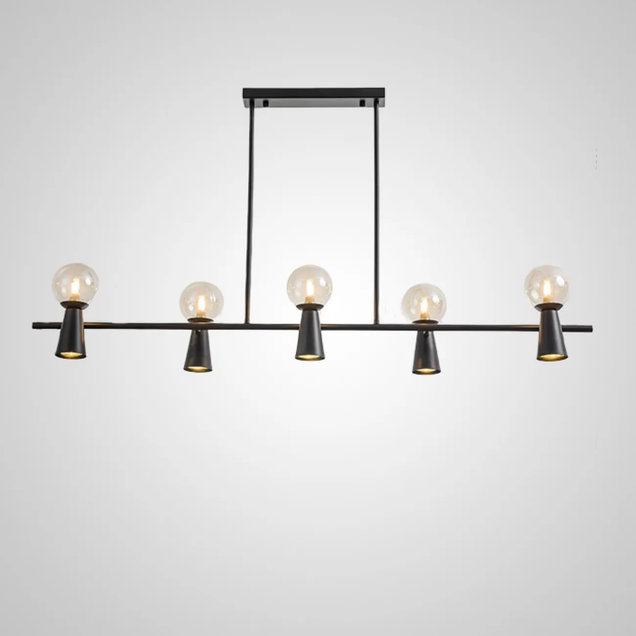 Потолочный светильник ABELINA LONG L10 Black White от ImperiumLoft