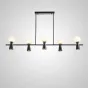 Потолочный светильник ABELINA LONG L6 Gold Grey от ImperiumLoft