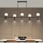 Потолочный светильник ABELINA LONG L6 Gold Grey от ImperiumLoft