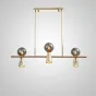 Потолочный светильник ABELINA LONG L6 Gold Grey от ImperiumLoft
