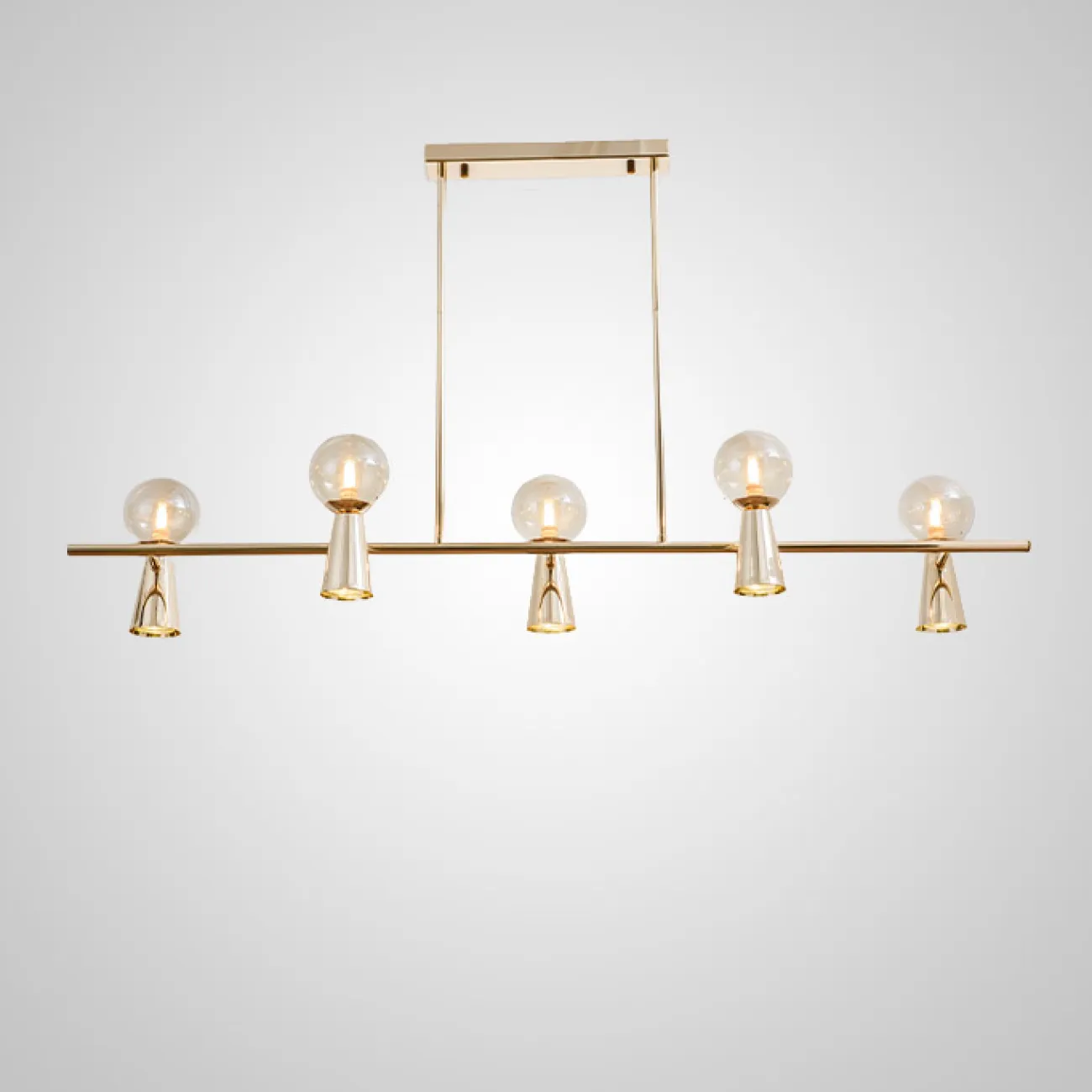 Потолочный светильник ABELINA LONG L10 Black White от ImperiumLoft