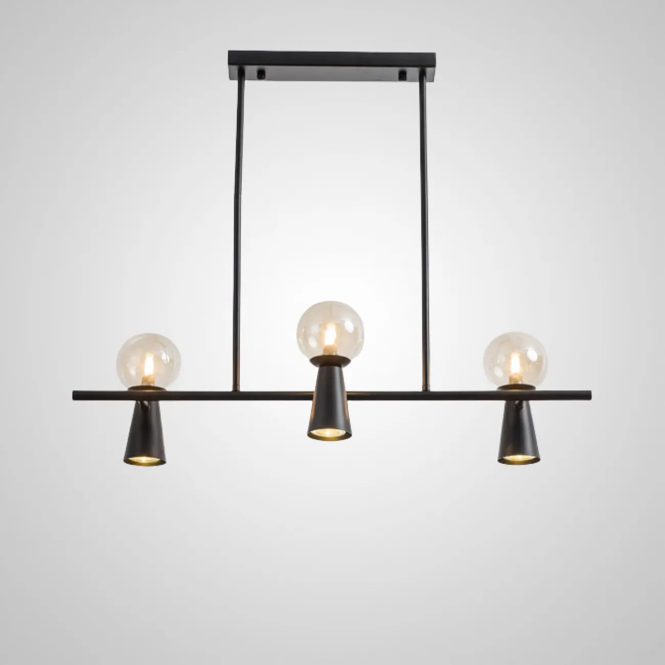 Потолочный светильник ABELINA LONG L6 Gold Grey от ImperiumLoft