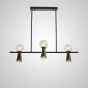 Потолочный светильник ABELINA LONG L6 Gold Grey от ImperiumLoft