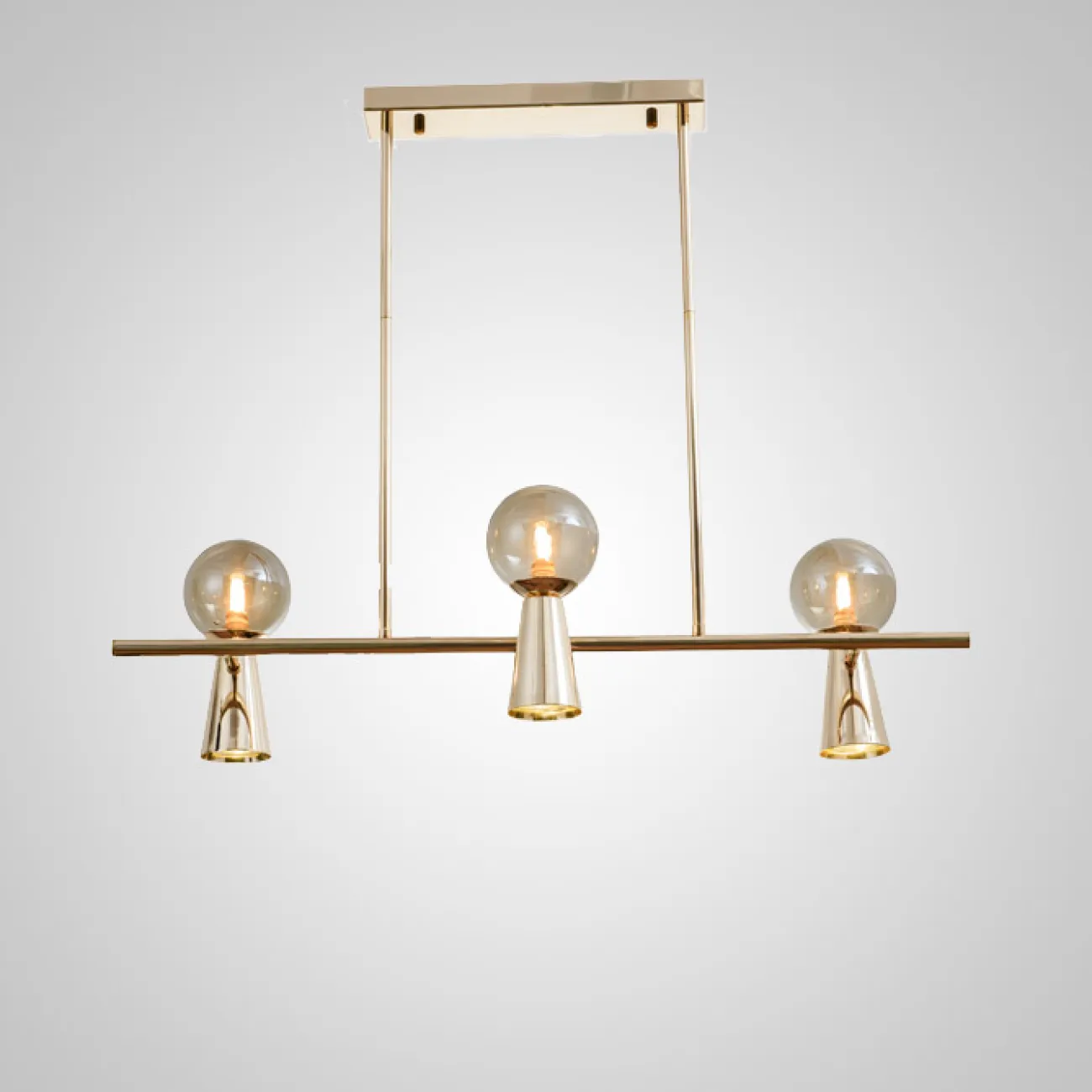 Потолочный светильник ABELINA LONG L10 Black White от ImperiumLoft