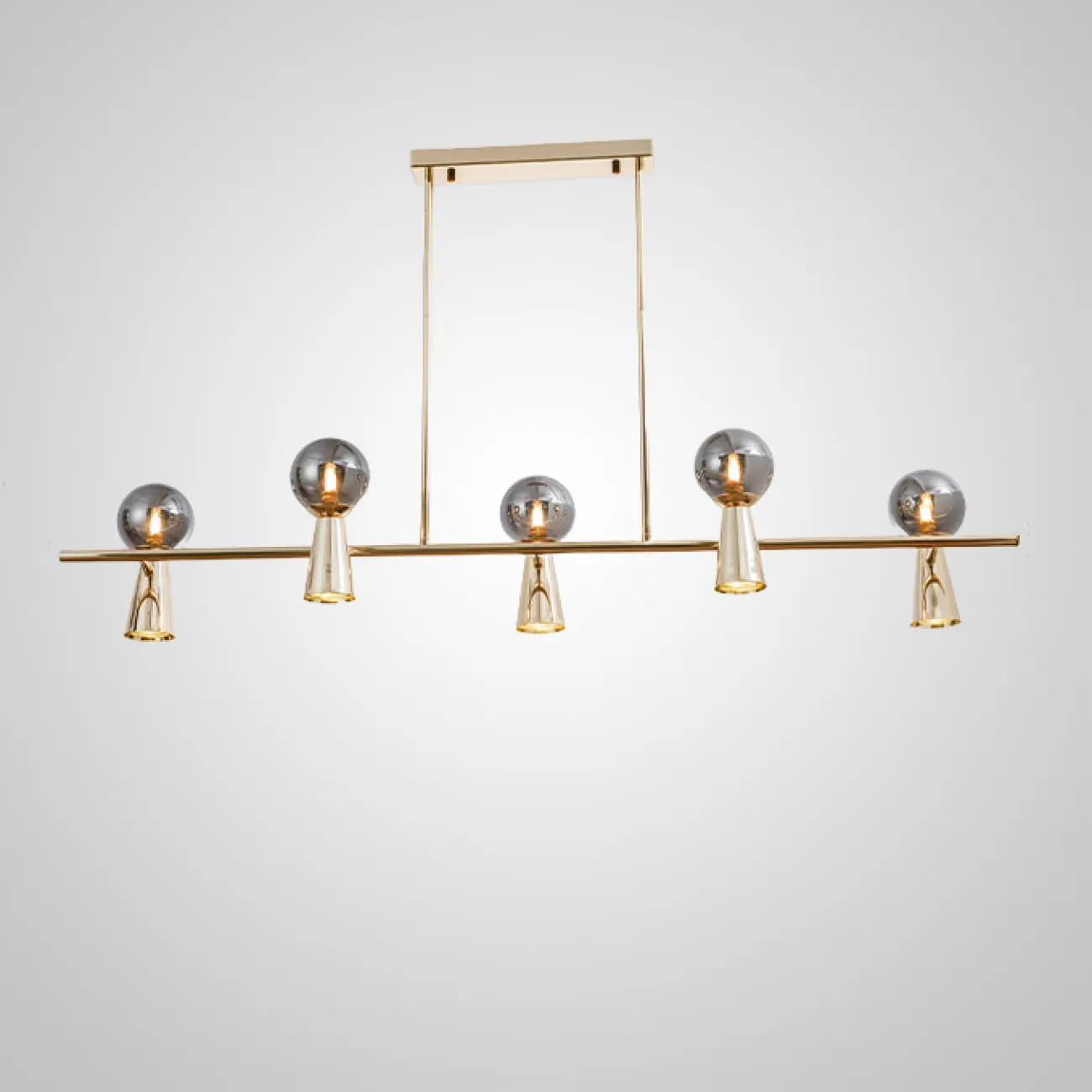 Потолочный светильник ABELINA LONG L10 Black White от ImperiumLoft