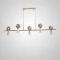 Потолочный светильник ABELINA LONG L6 Gold Grey от ImperiumLoft