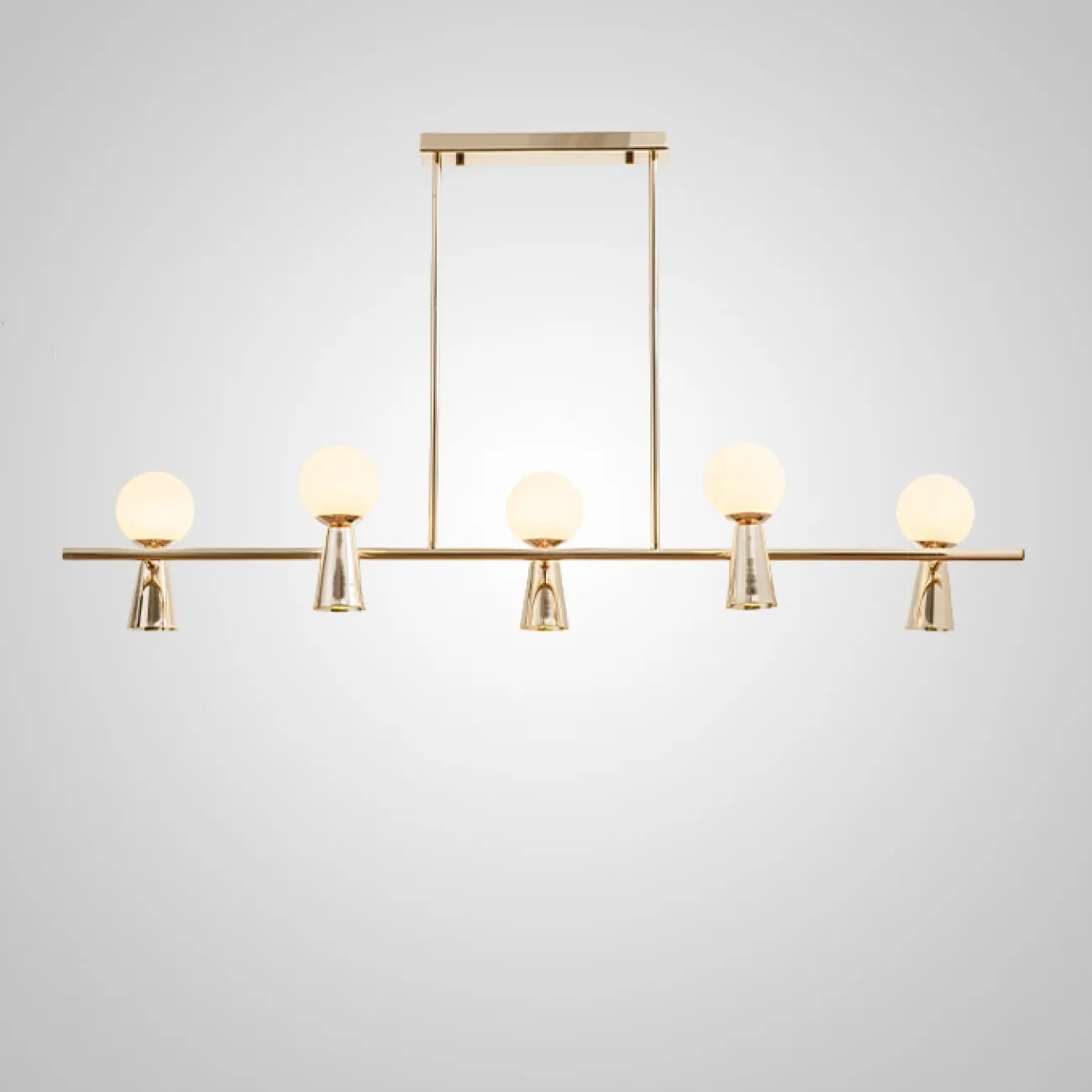 Потолочный светильник ABELINA LONG L10 Black White от ImperiumLoft