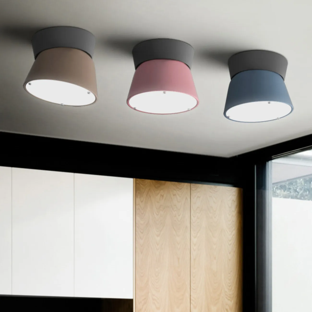 Потолочный светильник KNAP D25 Pink от ImperiumLoft Потолочный светильник KNAP D25 Pink от ImperiumLoft