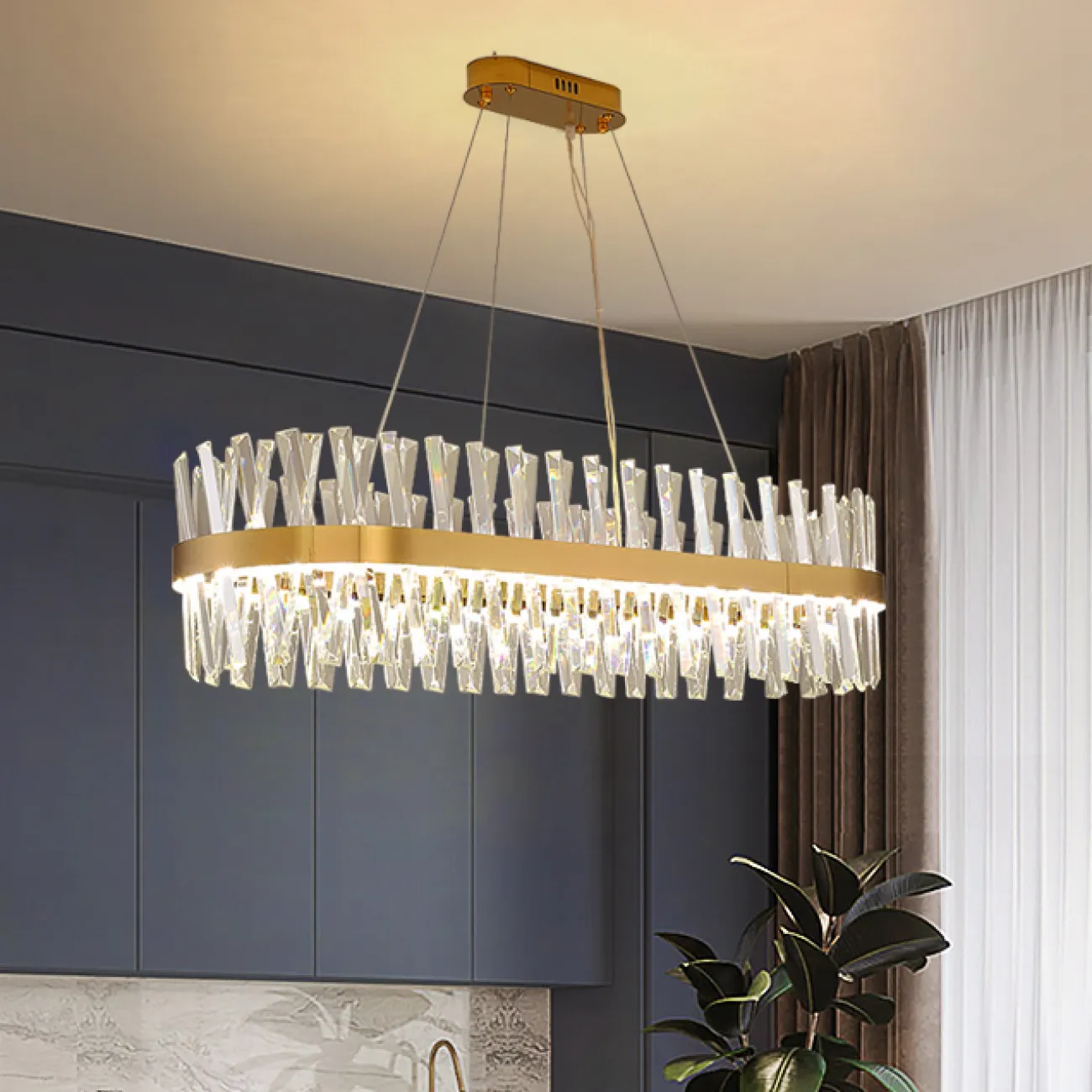 Подвесной светильник CAROLA B LONG L100 от ImperiumLoft