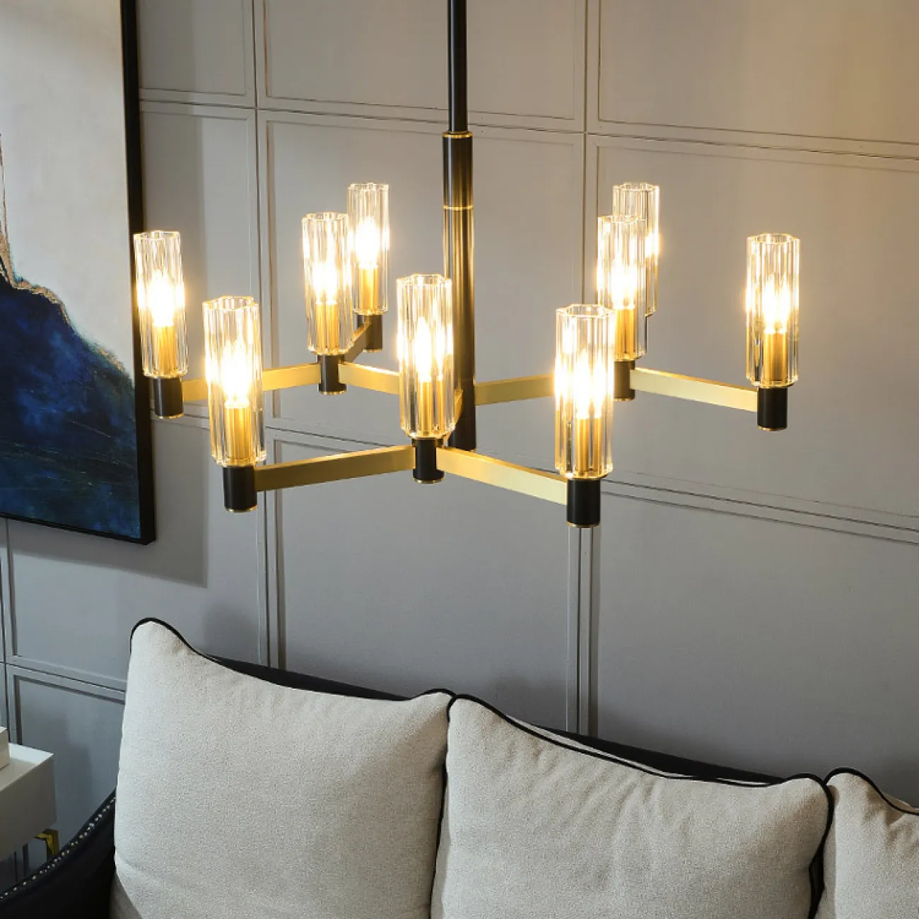 Потолочная люстра SIDONIA L8 от ImperiumLoft