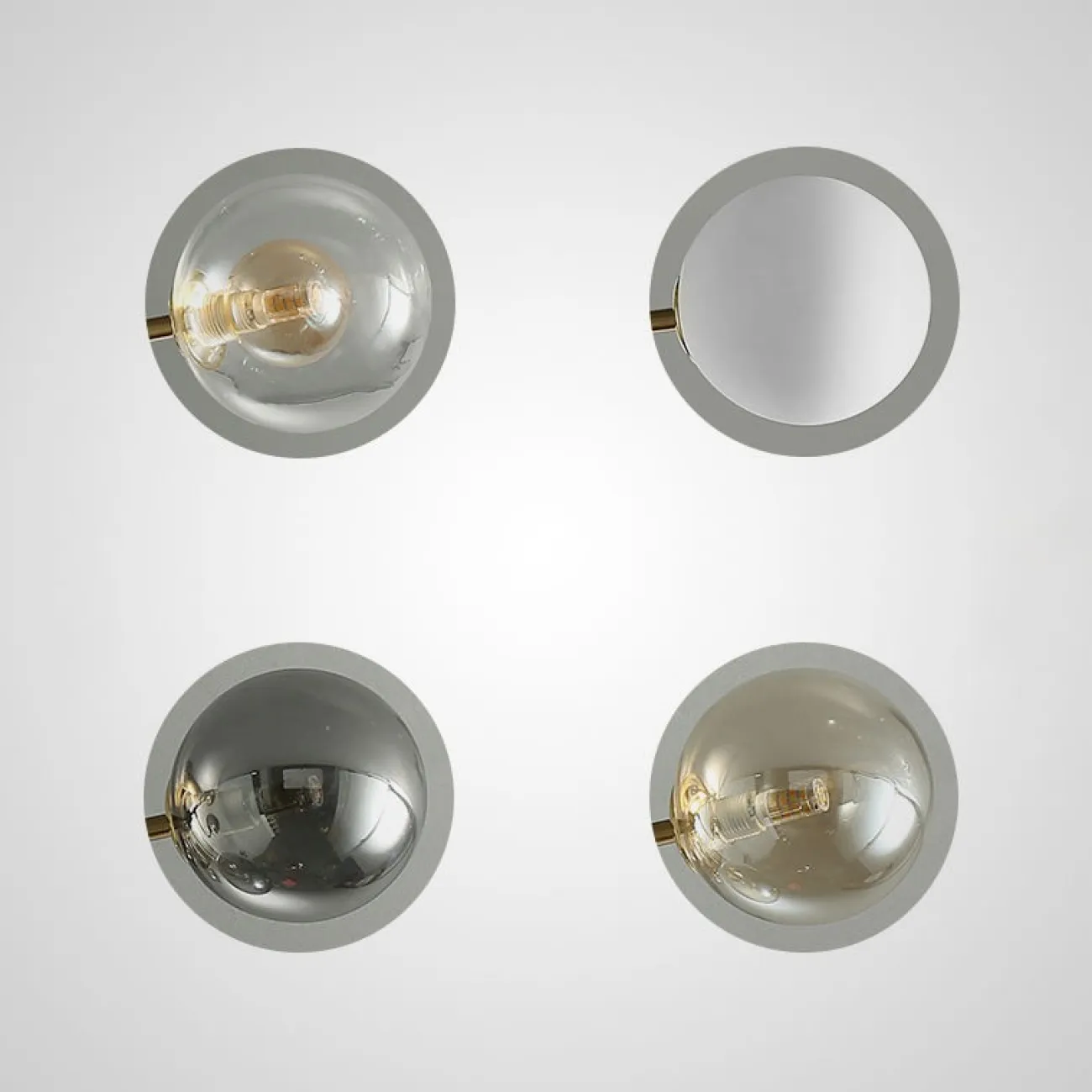 Подвесная люстра AGIRA D88 White от ImperiumLoft