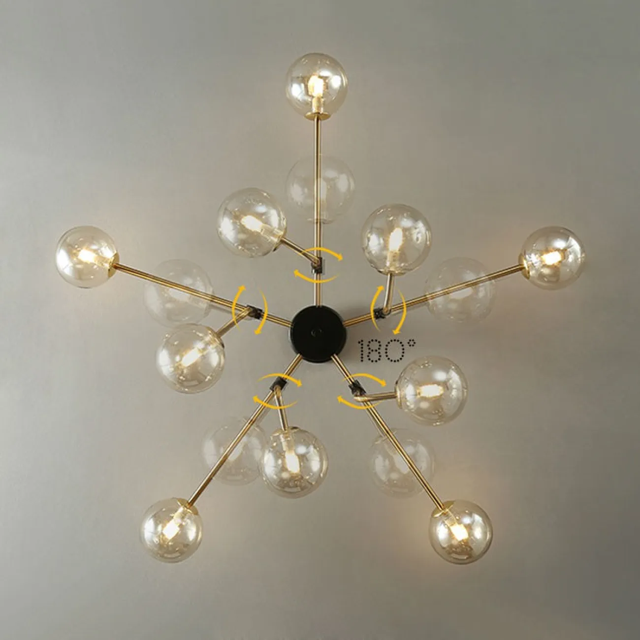 Подвесная люстра AGIRA D88 White от ImperiumLoft