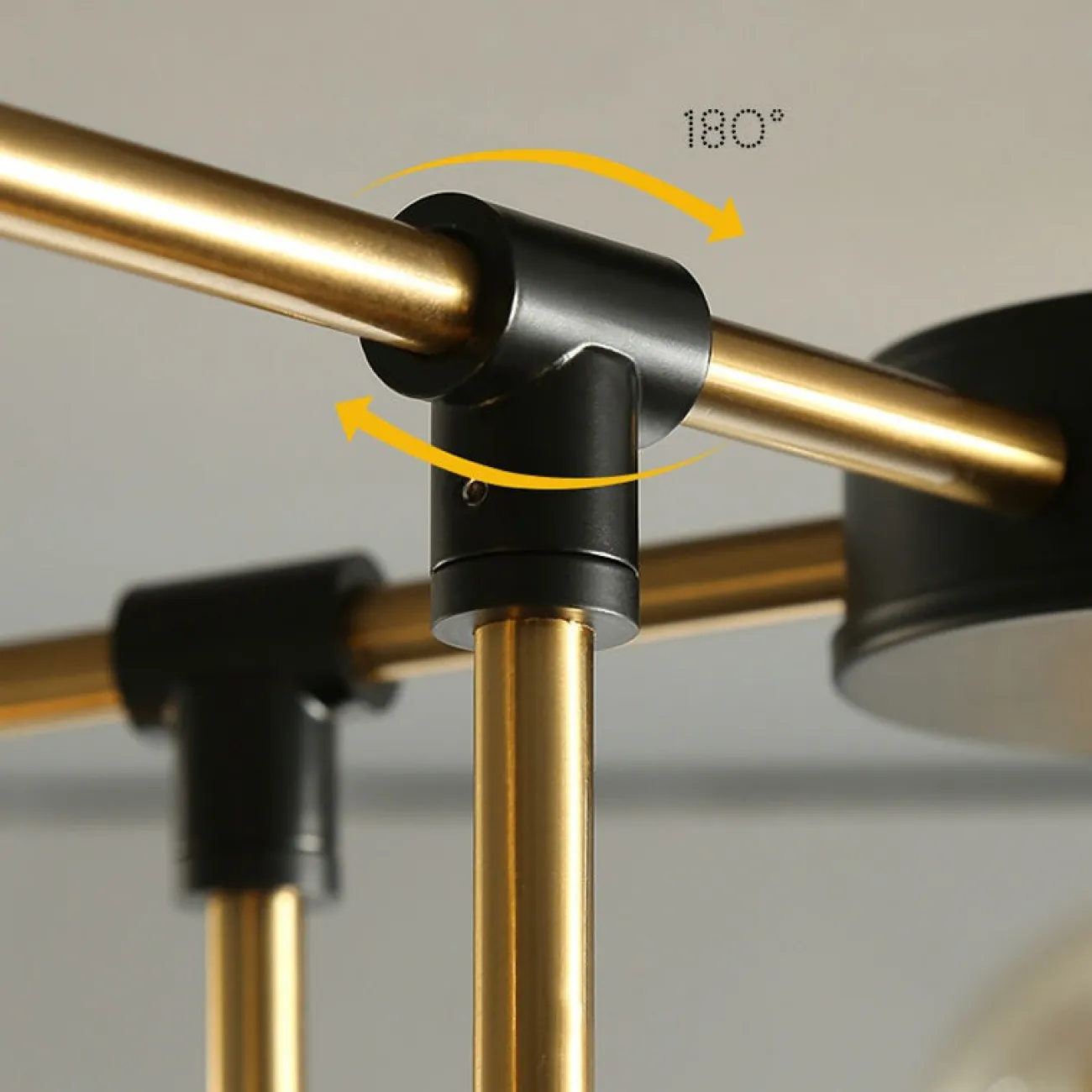 Подвесная люстра AGIRA D88 Amber от ImperiumLoft