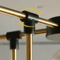 Подвесная люстра AGIRA D88 Amber от ImperiumLoft
