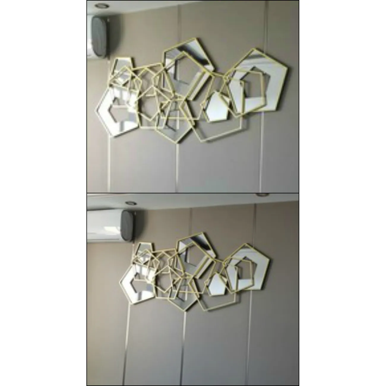 Дизайнерский настенный декор зеркала LaLume-KKK00398