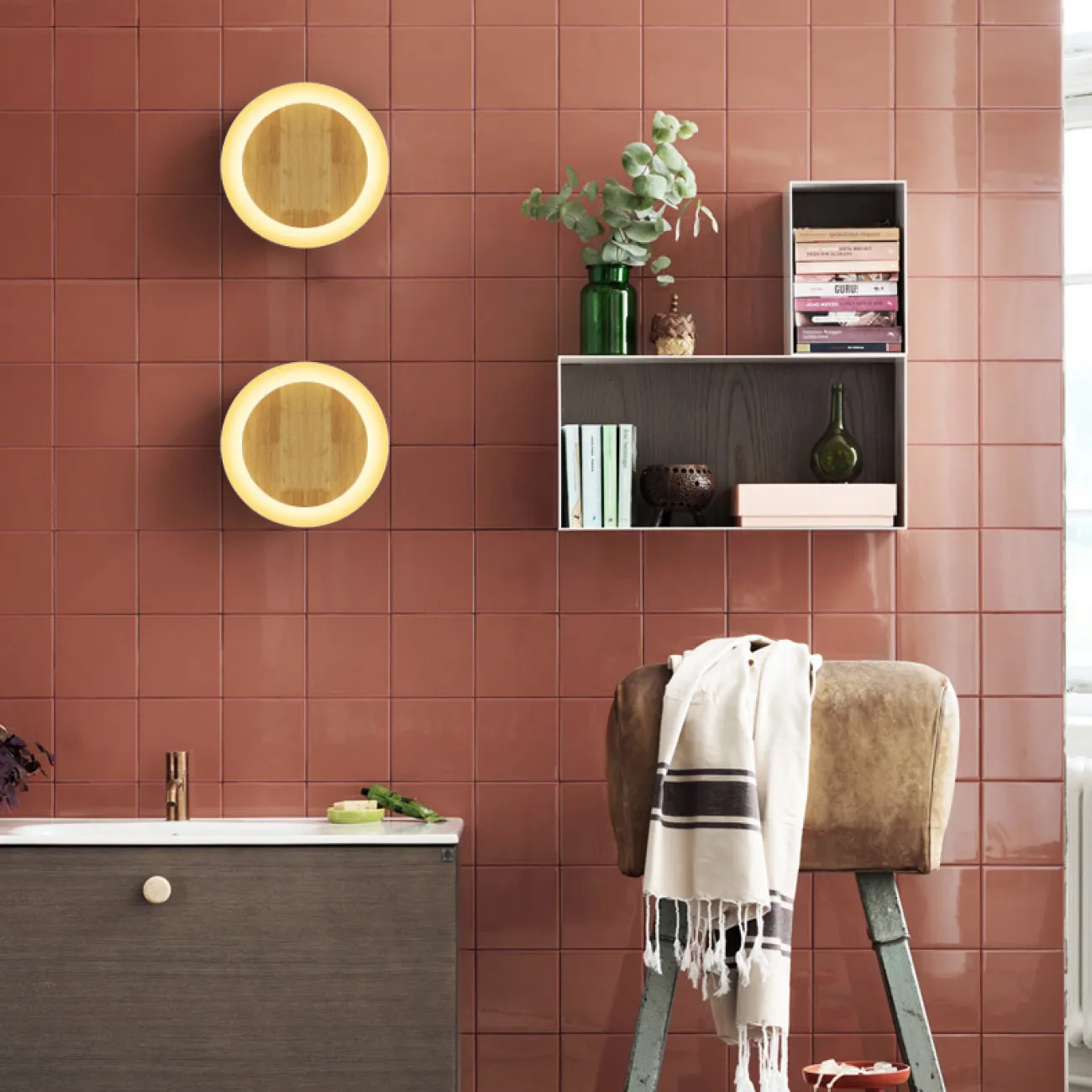 Бра LOKE D20 Red от ImperiumLoft