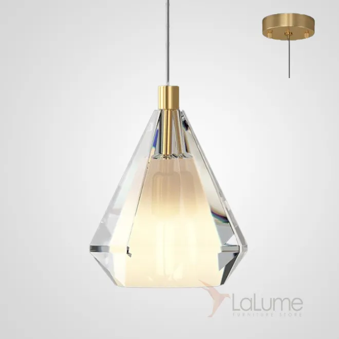 Подвесной светильник SOLDIS brass от ImperiumLoft