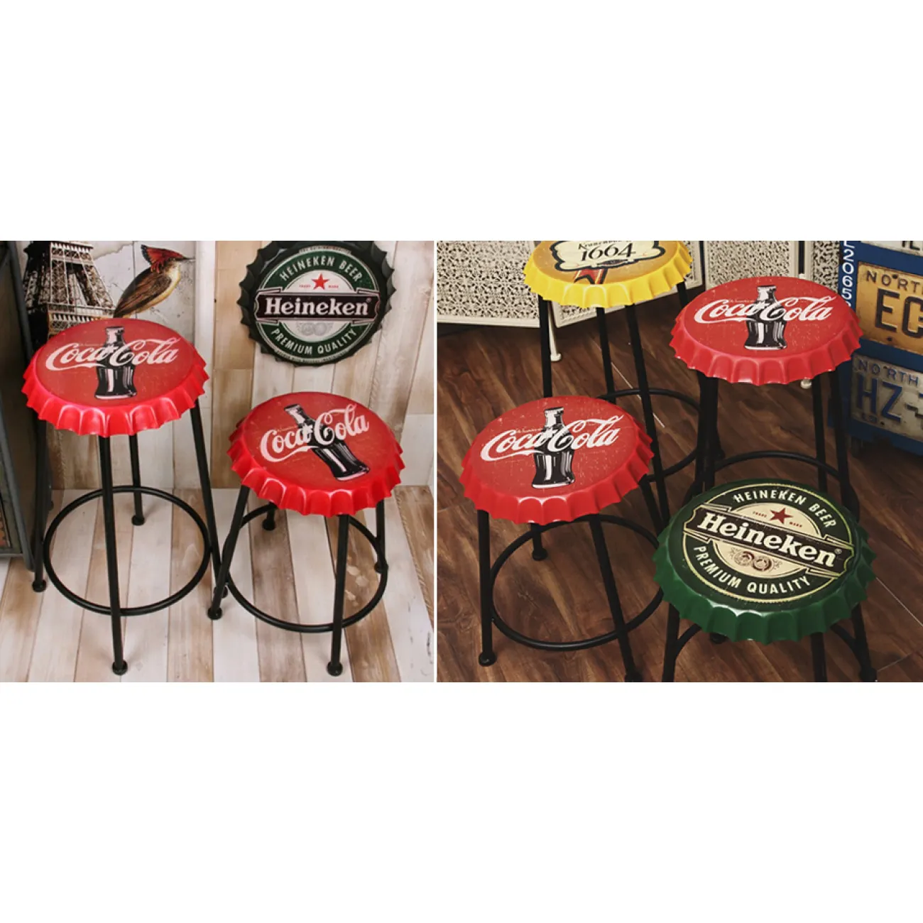 Стул Bottle Cap Coca & Cola от LaLume Стул Bottle Cap Coca & Cola от LaLume