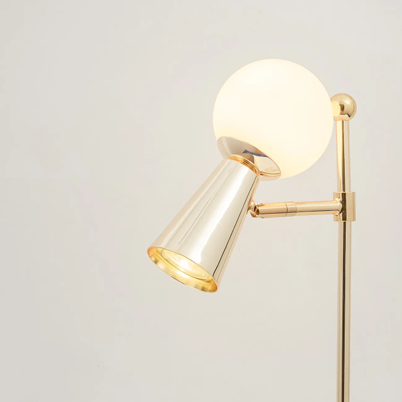 Торшер ABELINA FL Black White от ImperiumLoft