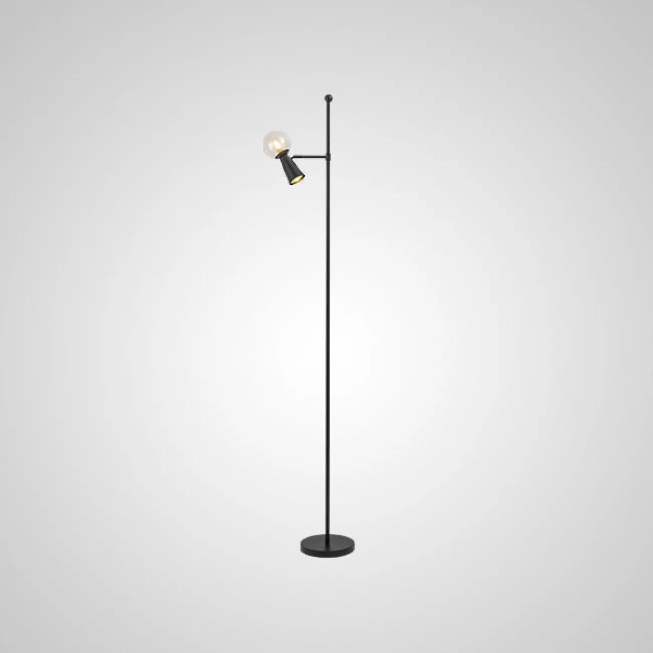 Торшер ABELINA FL Black Grey от ImperiumLoft