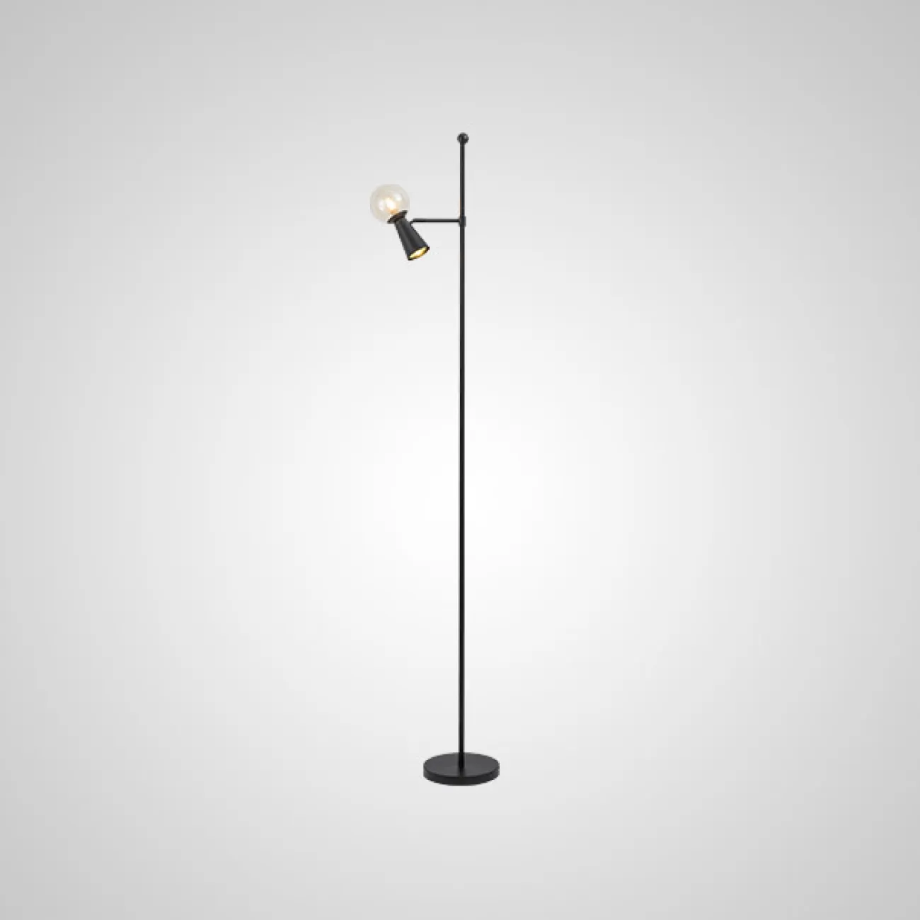 Торшер ABELINA FL Black White от ImperiumLoft