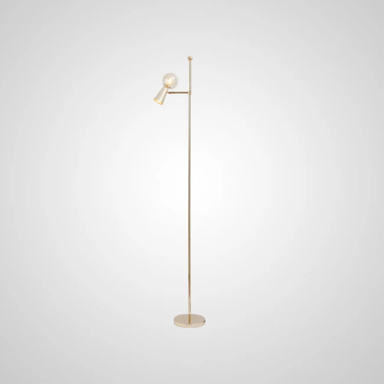 Торшер ABELINA FL Black White от ImperiumLoft