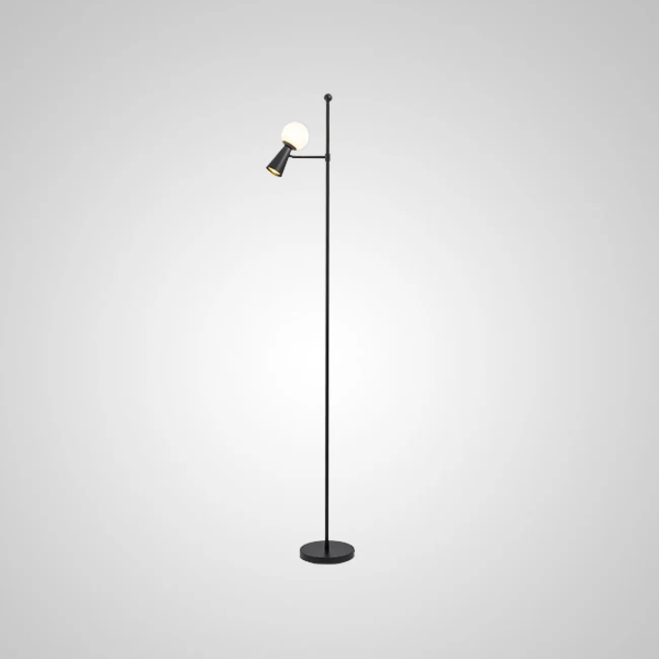 Торшер ABELINA FL Brass White от ImperiumLoft