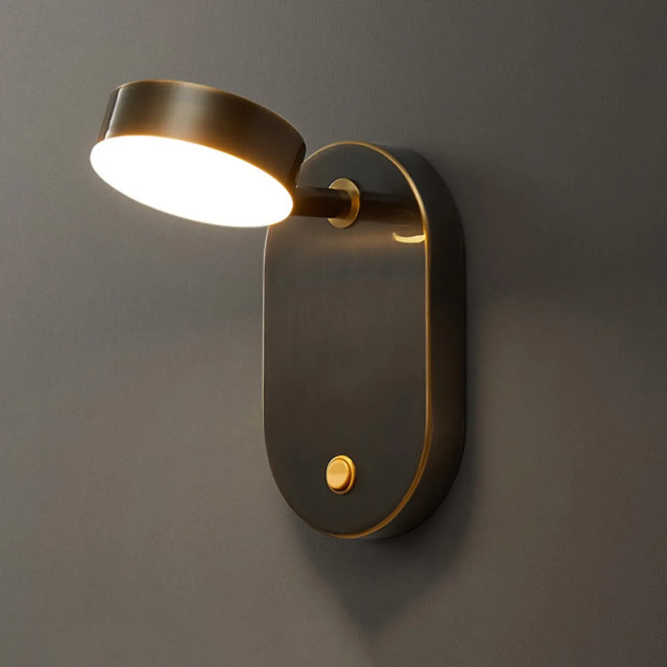 Настенный светильник KAPPA B Brass от ImperiumLoft