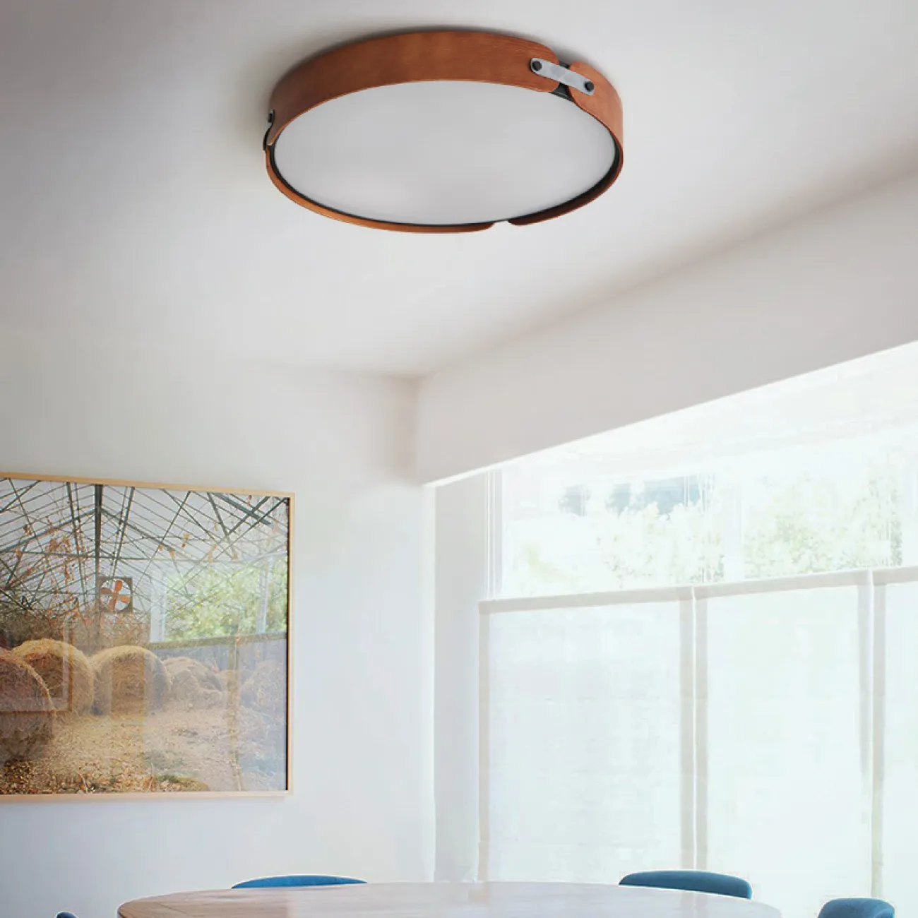 Потолочный светильник RANGE 3 D72 Dark wood от ImperiumLoft Потолочный светильник RANGE 3 D72 Dark wood от ImperiumLoft