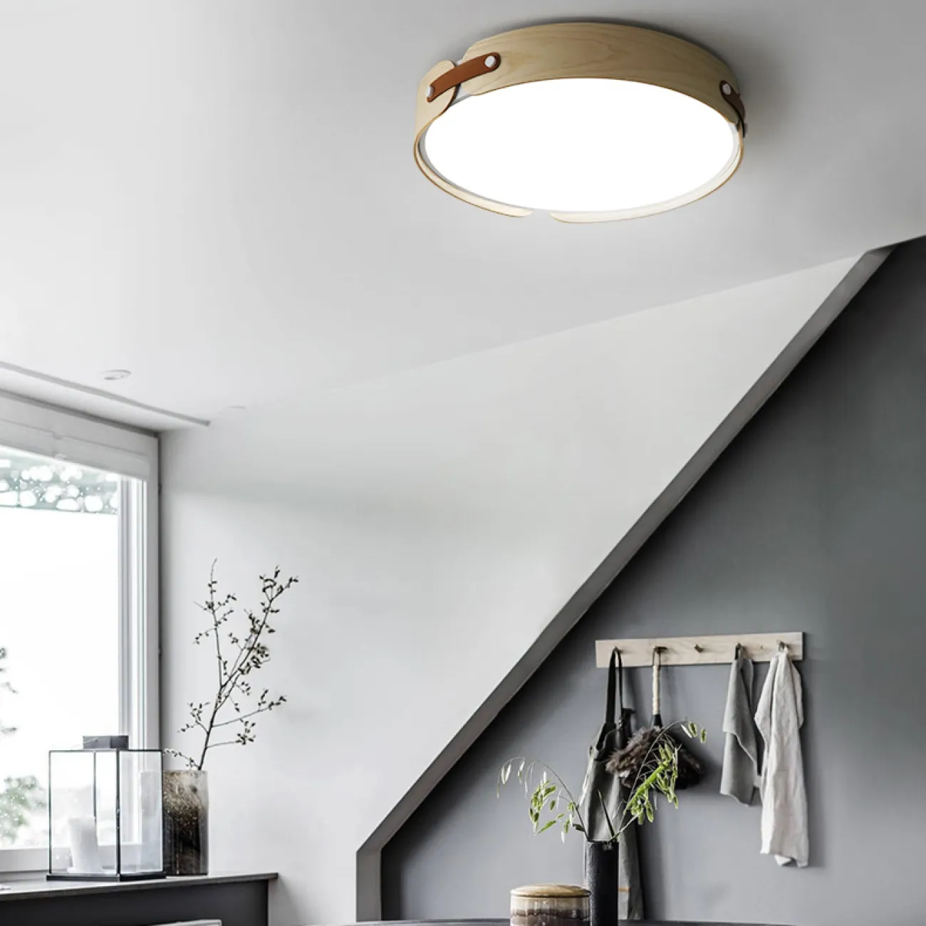 Потолочный светильник RANGE 3 D72 Dark wood от ImperiumLoft Потолочный светильник RANGE 3 D72 Dark wood от ImperiumLoft